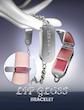 Lip Link Mini Gloss Bracelet Palette Brand Beauty Makeup Face (sheglam) دستبند ارایشی لیپ گلاس