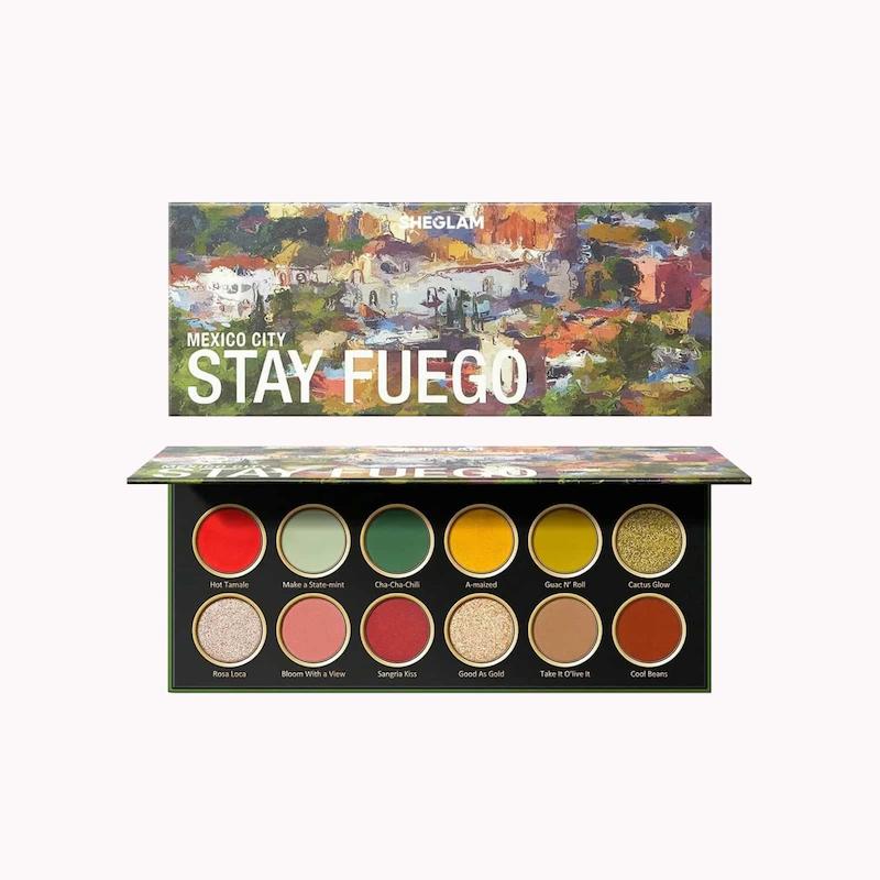 Stay Fuego, Mexico Palette (sheglam) پالت سایه مکزیکو
