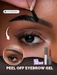 Tint Lock Tattoo Peel Off Brow Gel-Chocolate (sheglam) ژل ابرو چسبی