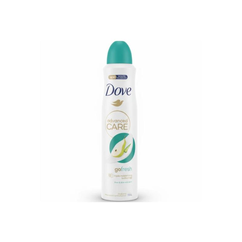 اسپری ضد تعریق زنانه داو رایحه گلابی و آلوئه ورا مدل (dove) Go Fresh