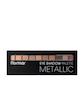 پالت سایه متالیک فلورمار Metallic eyeshadow palette 663 (Flormar)