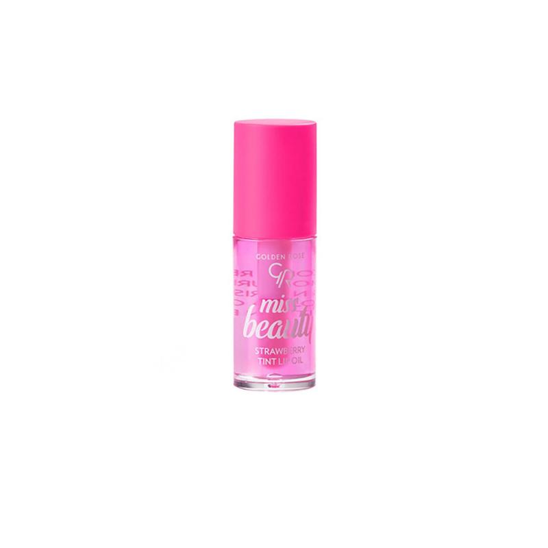 تینت روغن لب توت فرنگی گلدن رز Strawberry tint lip oil (Golden rose)