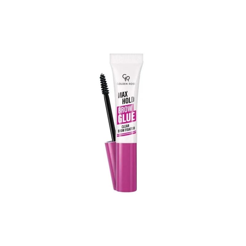 چسب ابرو مکس هولد گلدن رز Max hold brow glue clear brow fixator (Golden rose)