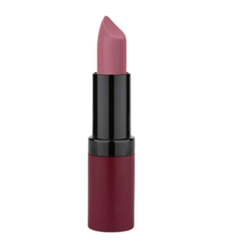 رژلب جامد مات مخملی 02 گلدن رز Go velvet matte lipstick 02 (Golden rose)