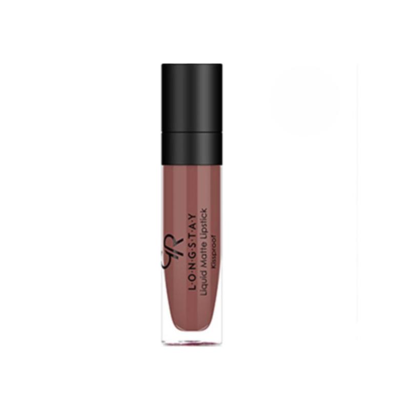 رژلب مایع مات لانگ استی گلدن رز Longstay liquid matte lipstick 22 (Golden rose)