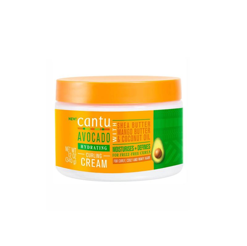 کرم فرکننده و آبرسان آووکادو کنتو Avocado hydrating curling cream (Cantu)
