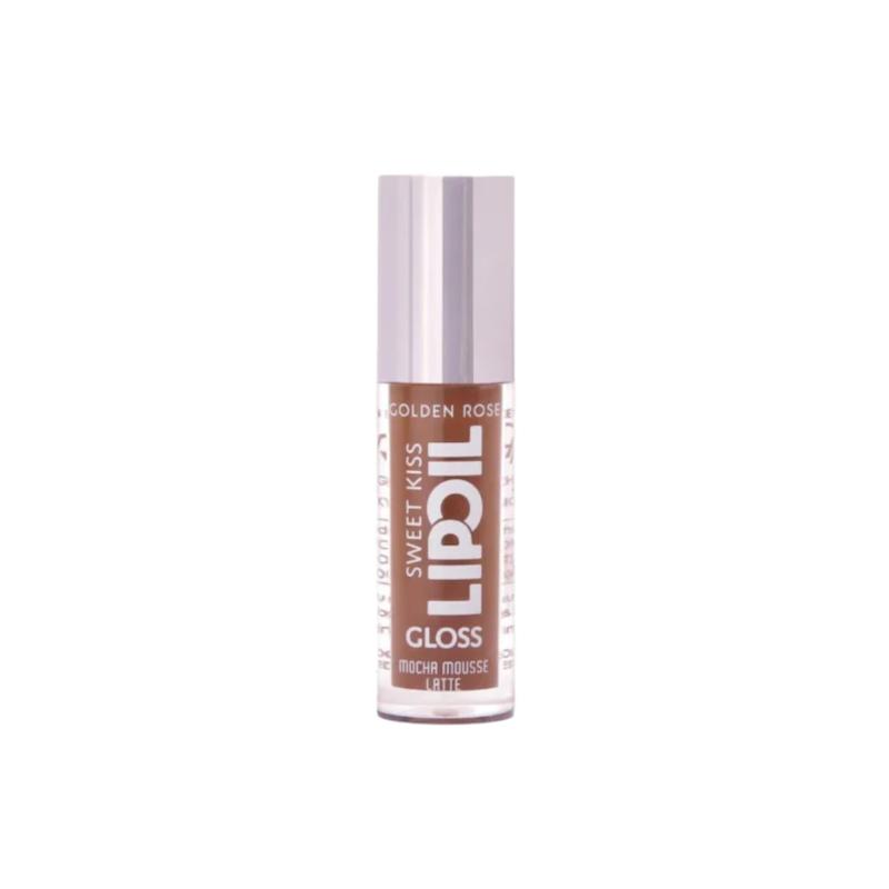 لیپ اویل براق شماره 05 MOCHA MOUSSE گلدن رز Lip oil gloss (Golden rose)