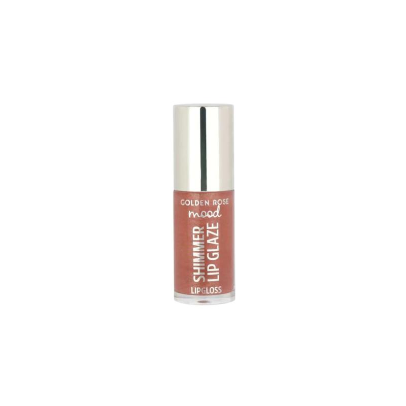 لیپ گلاس شاین دار شیمر لیپ گلیز شماره 253 گلدن رز Shimmer lip glaze lipgloss (Golden rose)