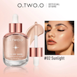 هایلایتر مایع گلکسی رنگ 02 او تو او Galaxy swirl liquid highlighter 02 (o two o)