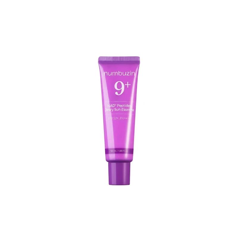ضد افتاب ضد پیری و ابرسان پپتایدی نامبوزین no.9 +nad peptides dewy sun essence 50 ml (numbuzin)