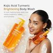 بادی واش روشن کننده کوجیک اسید مدی کیوب Kojic acid tur,Eric vita brightening body wash 400ml (Medicube)