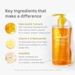 بادی واش روشن کننده کوجیک اسید مدی کیوب Kojic acid tur,Eric vita brightening body wash 400ml (Medicube)