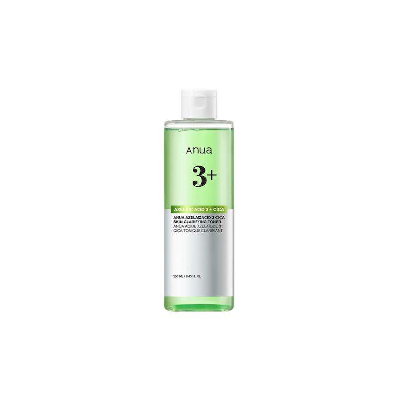 تونر آزلائیک اسید آنوا Anua 3+ Azelaic acid 3+ cica toner 250ml (Anua)