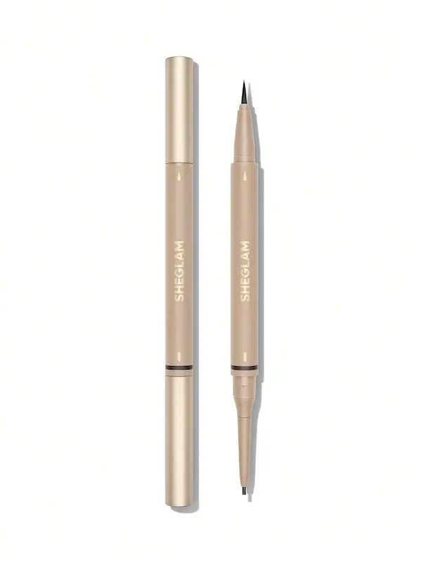 مداد ابرو دوسر شیگلم Brows On Demand 2-1 brow pencil-11 Ebony (Sheglam)