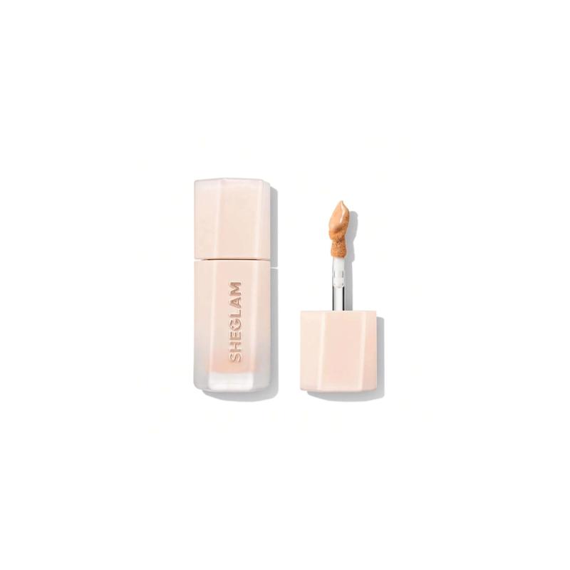 کانسیلر فول کاور و ضدچروک شیگلم Hideaway Full-Coverage Concealer-Nude (Sheglam)