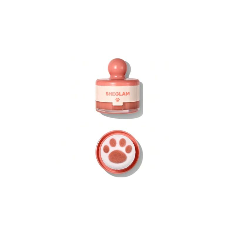 رژگونه استامپی پنجه گربه شیگلم Cutie paw blush stamp- Burnin up (Sheglam)