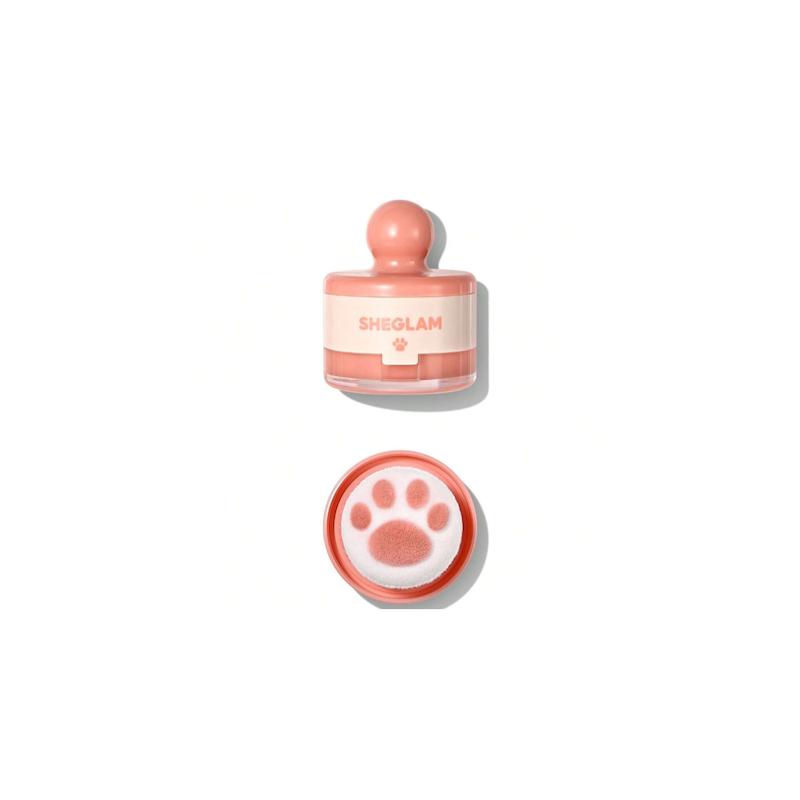 رژگونه استامپی پنجه گربه شیگلم Cutie paw blush stamp- Hush Hush (Sheglam)