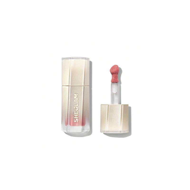 رژلب مایع اکلیلی شیگلم Stardust swipe glitter liquid lipstick- Cosmic pink (Sheglam)
