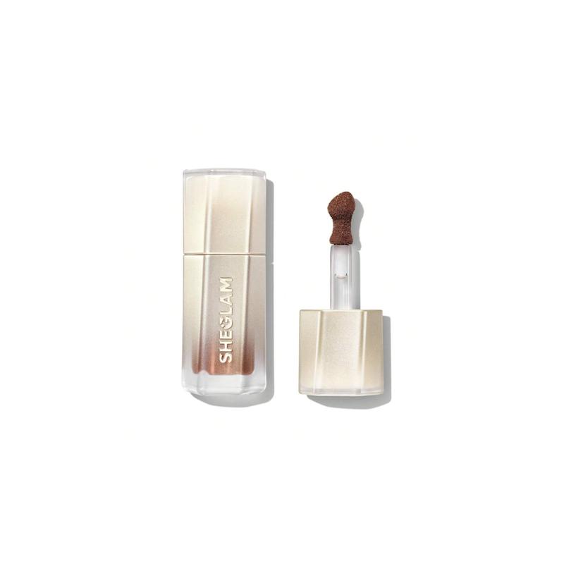 رژلب مایع اکلیلی شیگلم Stardust swipe glitter liquid lipstick- Mocha meteor (Sheglam)