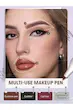 قلم آرایشی 4 کاره چند رنگ شیگلم The everywhere 4 in 1 pen multicolor (Sheglam)