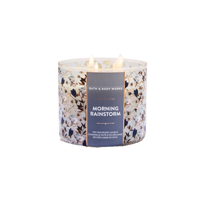 شمع بس اند بادی Bath & body works candel- Morning Rainstorm (Bath & body)