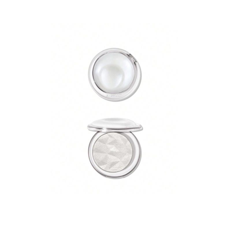 رژگونه هایلایتر کریستالی شیگلم Crystal intentions high vibration blushlighter- Clear Quartz (Sheglam)