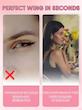 خط چشم دو طرفه استامپ دار شیگلم (sheglam) Insta Wing Heart Stamp Eyeliner
