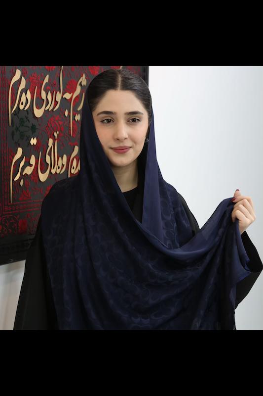 شال ساتن ابریشم