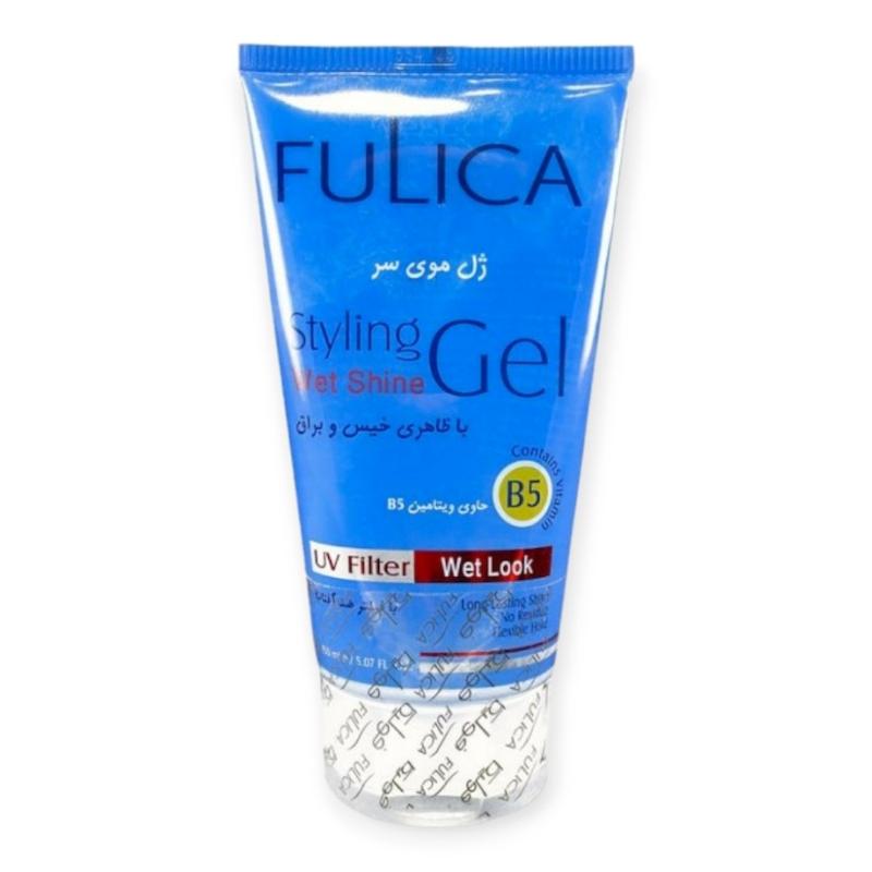 ژل حالت دهنده خیس فولیکا FULICA مناسب انواع مو 150 میلی لیتر 