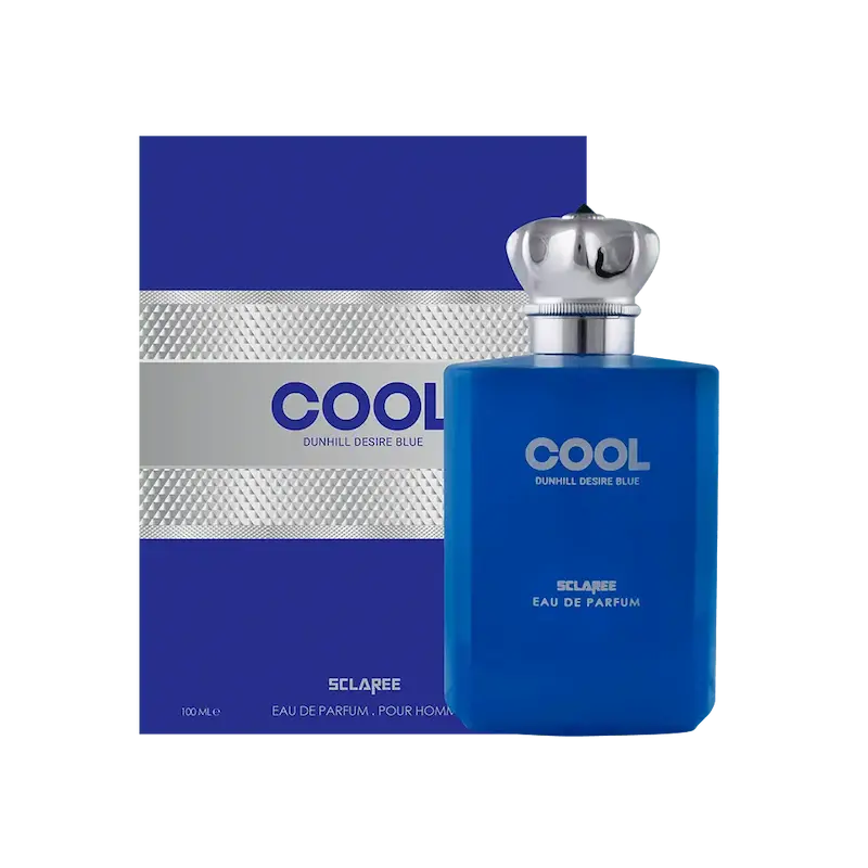 ادوپرفیوم اسکلاره کول Cool مردانه حجم 100 میلی لیتر – رایحه Dunhill Desire Blue