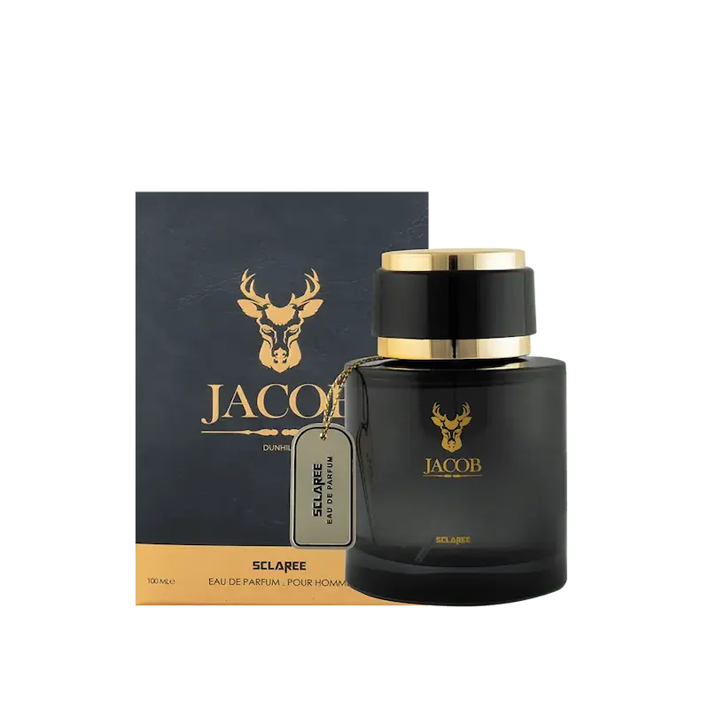 ادوپرفیوم اسکلاره جیکوب Jacob مردانه حجم 100 میلی لیتر – رایحه Dunhill Brown