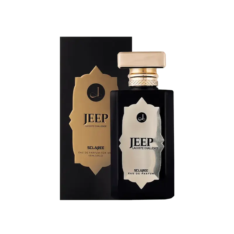 ادوپرفیوم اسکلاره جیپ Jeep مردانه حجم 100 میلی لیتر – رایحه Lacoste Challenge