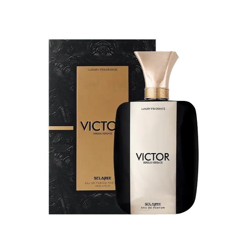 ادوپرفیوم اسکلاره ویکتور Victor مردانه حجم 100 میلی لیتر – رایحه Versace Versus