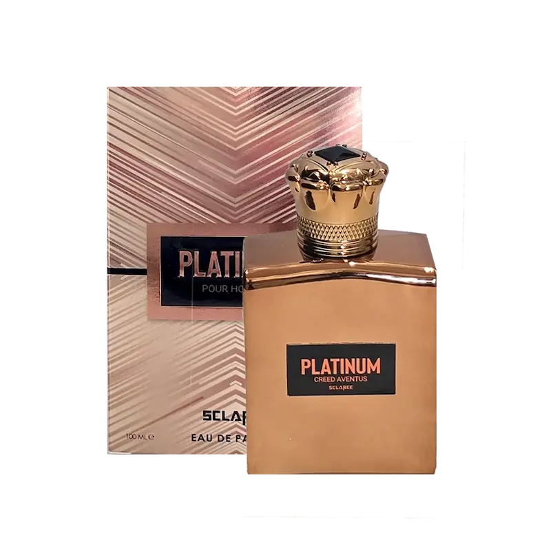 ادوپرفیوم اسکلاره پلاتنیوم Platinum مردانه حجم 100 میلی لیتر – رایحه Creed Aventus