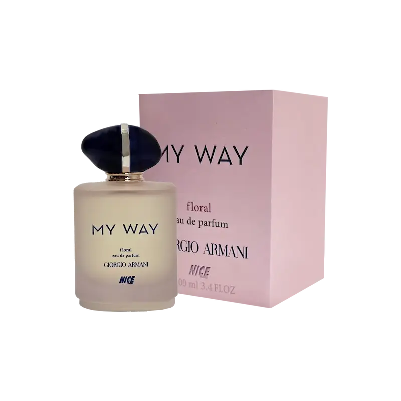 ادوپرفیوم زنانه نایس پاپت Nice مدل جورجیو آرمانی مای وی Giorgio Armani My Way حجم 100 میلی لیتر طرح مارک