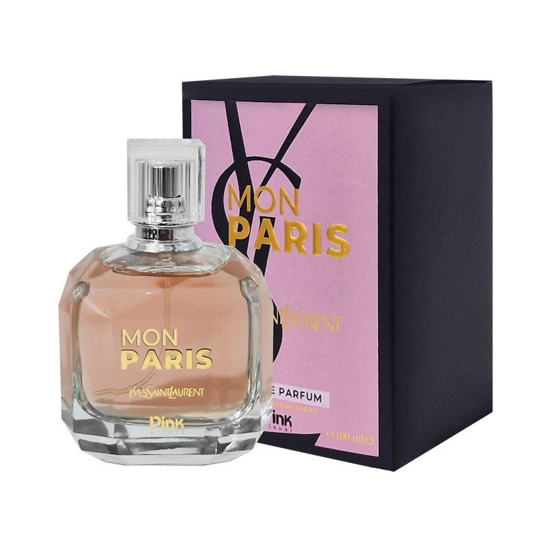 ادوپرفیوم زنانه پینک ویژوآل Pink مدل مون پاریس Mon Paris حجم 100 میلی
