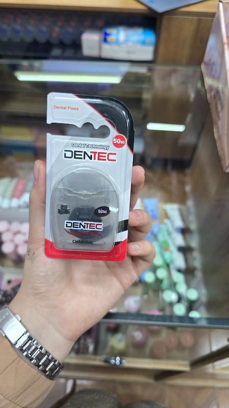 نخ دندان ذغالی