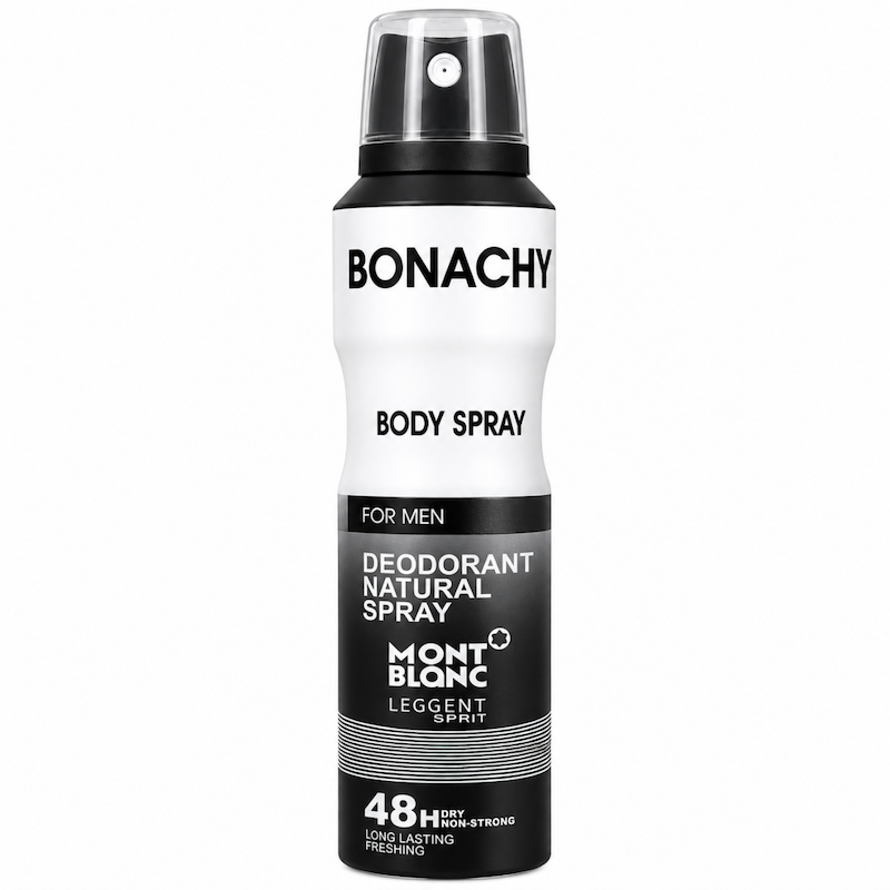  اسپری ضدتعریق بدن مدل مونت بلک لجند Mont Blanc Legend Spirit بوناچی BONACHY l حجم 250 میل