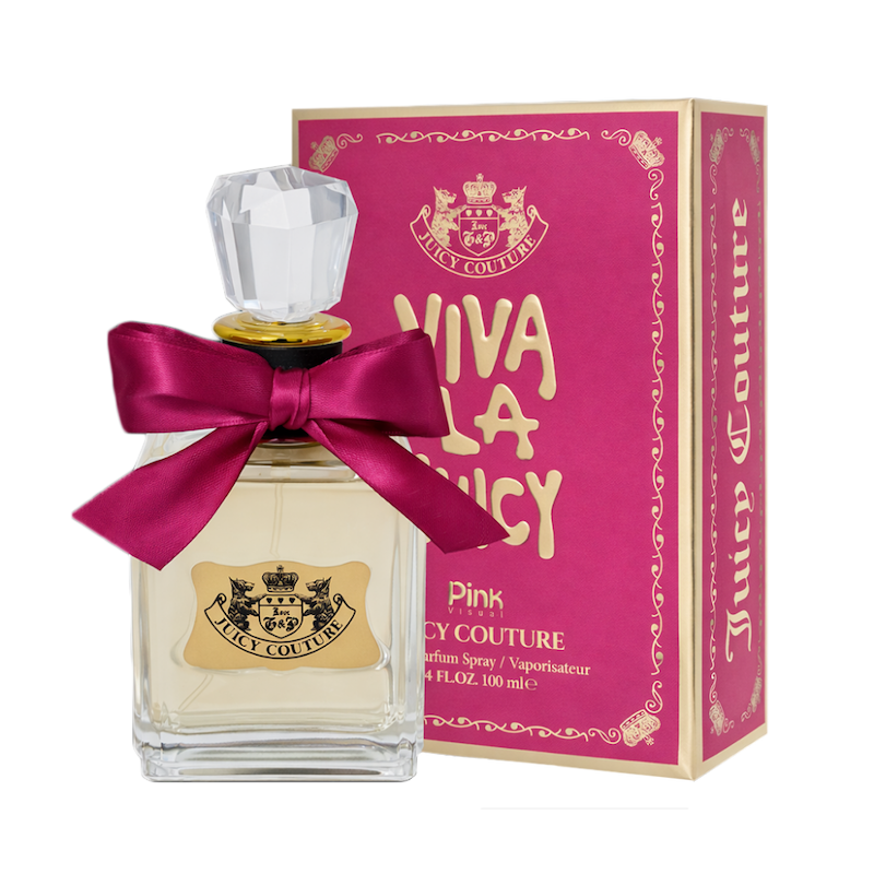 ادوپرفیوم زنانه پینک ویژوآل Pink مدل ویوا لا جویسی Viva la Juicy حجم 100 میلی لیتر طرح مارک