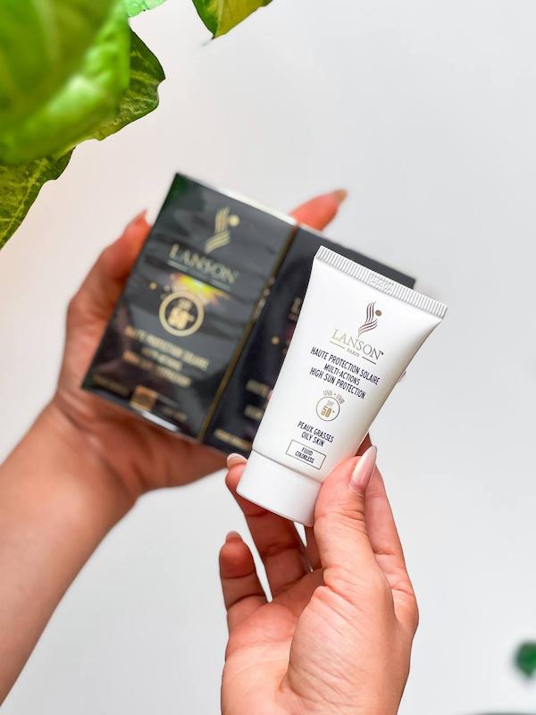 کرم ضد آفتاب لانسون Lanson پوست چرب شماره 1