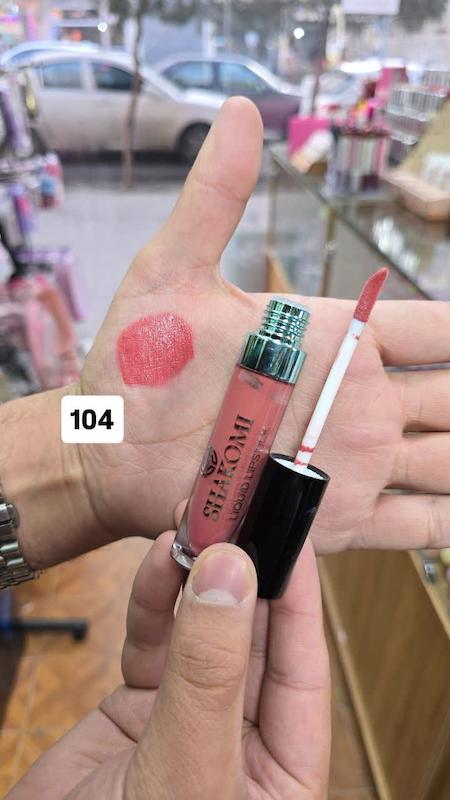 رژلب مایع برند شاکومی SHAKOMI LipStick شماره 604