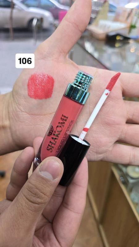 رژلب مایع برند شاکومی SHAKOMI LipStick شماره 606