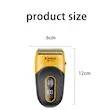 شیور (ریش تراش) کیمی مدل KM-T370 ضد آب با تیغه استیل ضد زنگ