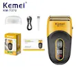 شیور (ریش تراش) کیمی مدل KM-T370 ضد آب با تیغه استیل ضد زنگ