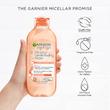  میسلار واتر لایه بردار گارنیر Garnier Gentle Peeling Micellar Water 400Ml