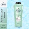  شامپو ضد ریزش و تغذیه کننده گلیس Gliss Nutribalance Repair Shampoo 500 Ml