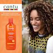 شامپو مو فاقد سولفات کرمی کنتو Cantu مدل Shea butter مخصوص موهای فر 400 میلی لیتر