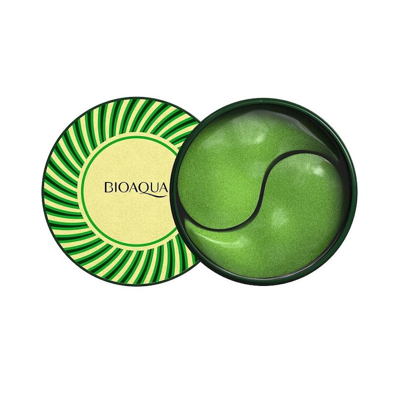 پچ زیر چشم بیوآکوا BIOAQUA مدل Green elastic moisturizing (جلبک سبز) وزن 80 گرم
