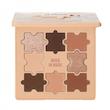 پالت سایه پازلی هود این نود شیگلم Sheglam Jazy Jigsaw Eyeshadow Palette Hude In Nude
