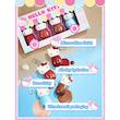 ست لیپ گلاس 4 عددی هلو کیتی شیگلم Sheglam Hello Kitty Poolside Perfection Lip Glaze Set